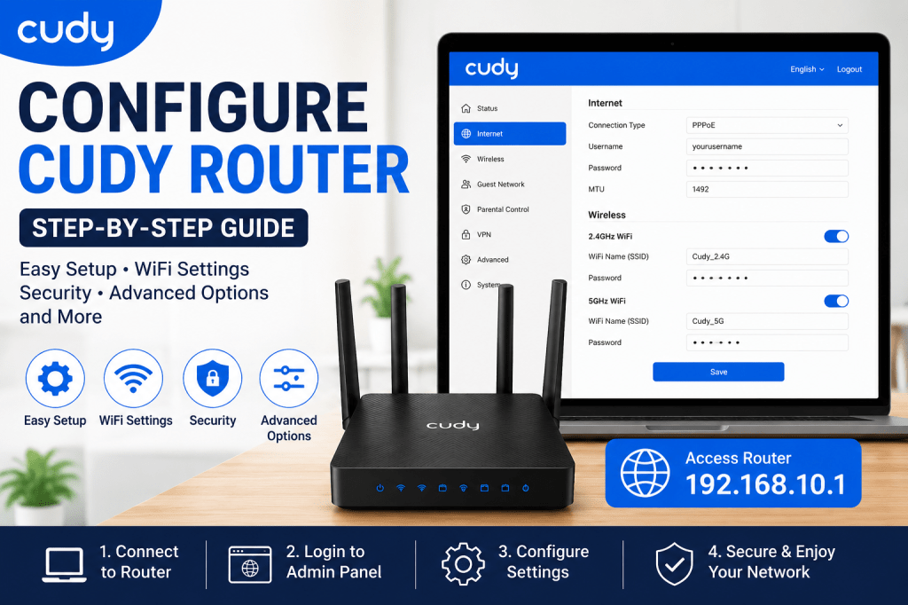 How to Configure a Cudy Router: Complete Setup Guide (2026)